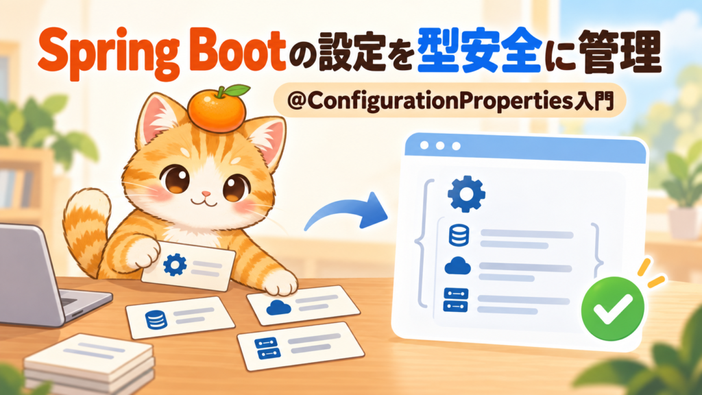 Spring Bootの@ConfigurationProperties入門｜@Valueとの違い