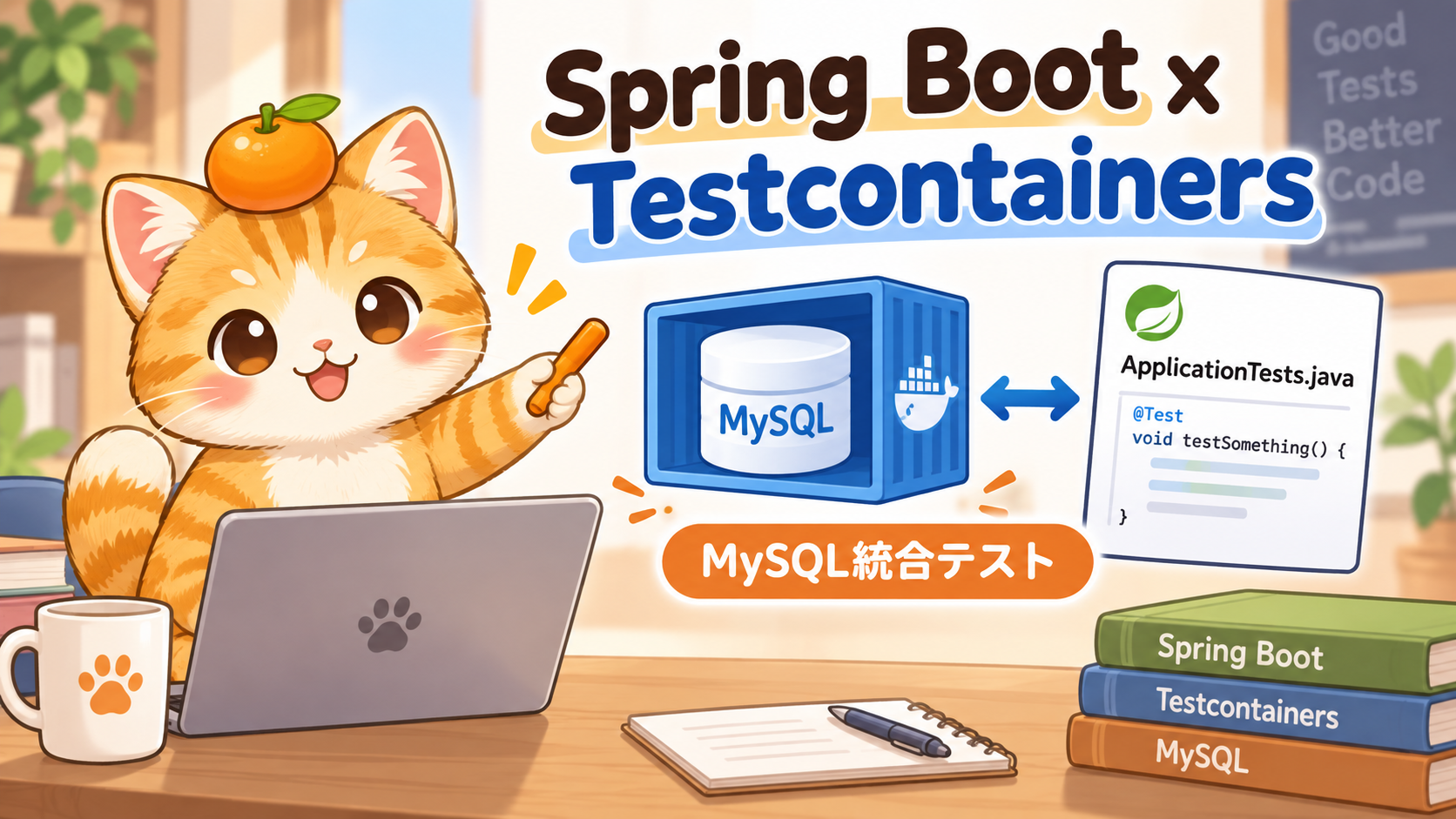 Spring BootとTestcontainersで始めるMySQL統合テスト