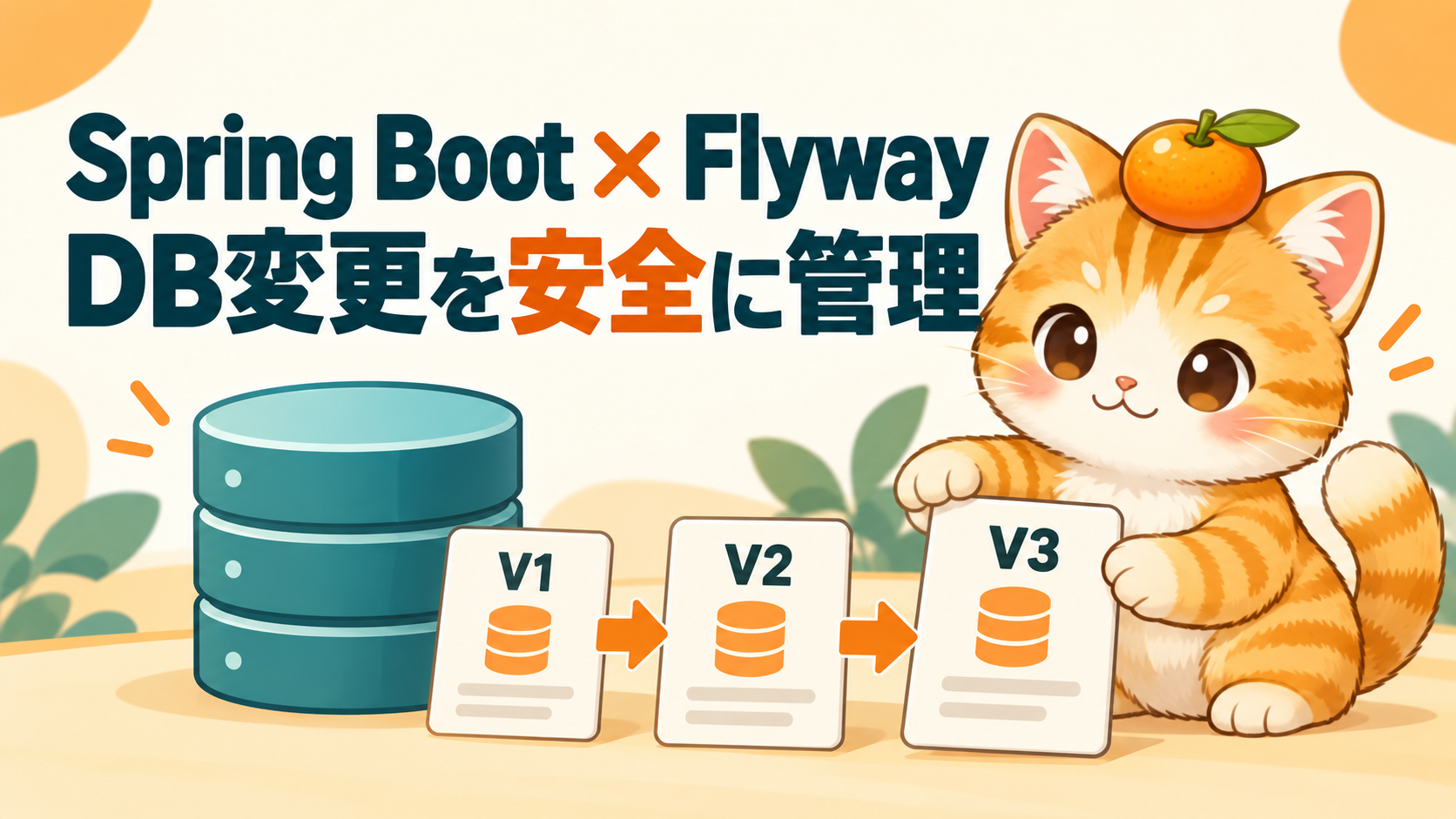 Spring BootとFlywayでDB変更を管理する｜マイグレーションの基本