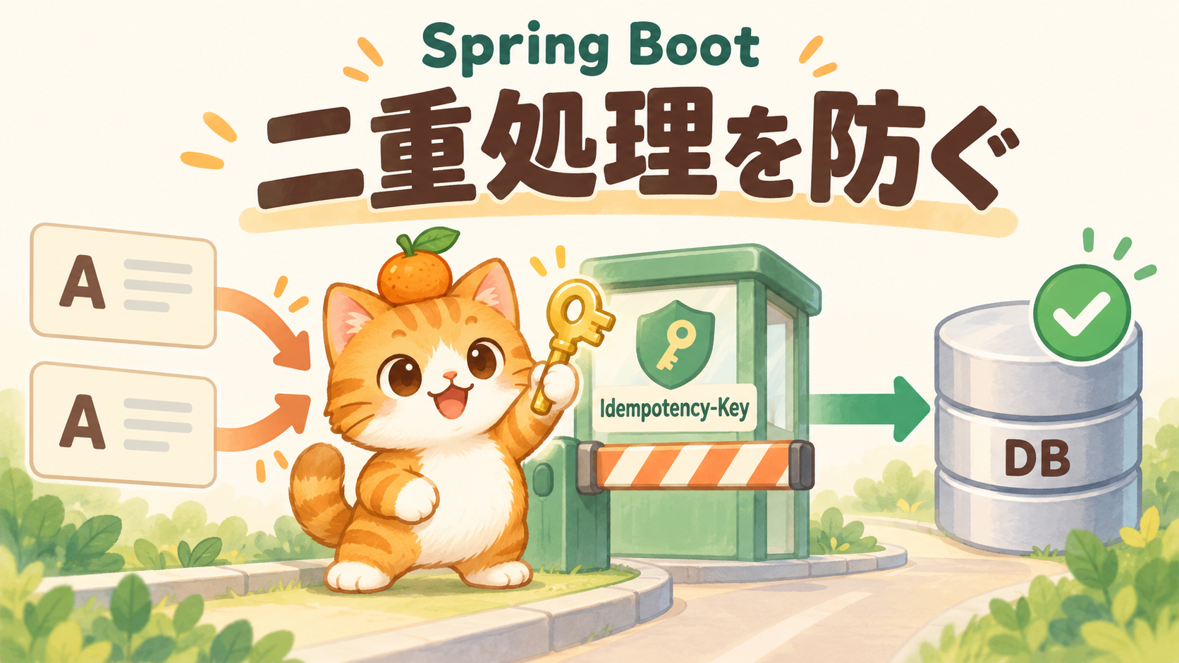 Spring BootでAPIの二重処理を防ぐ｜冪等キーとDB設計